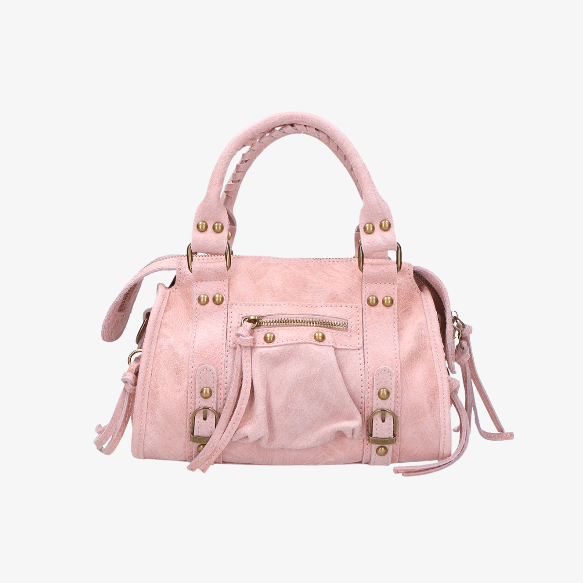 Mini It girl bag vanilla pink
