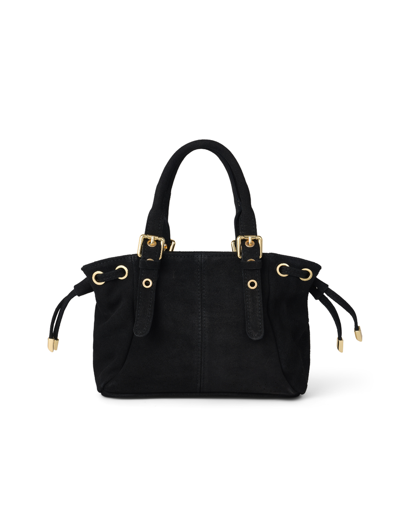 Mini suède muse bag black