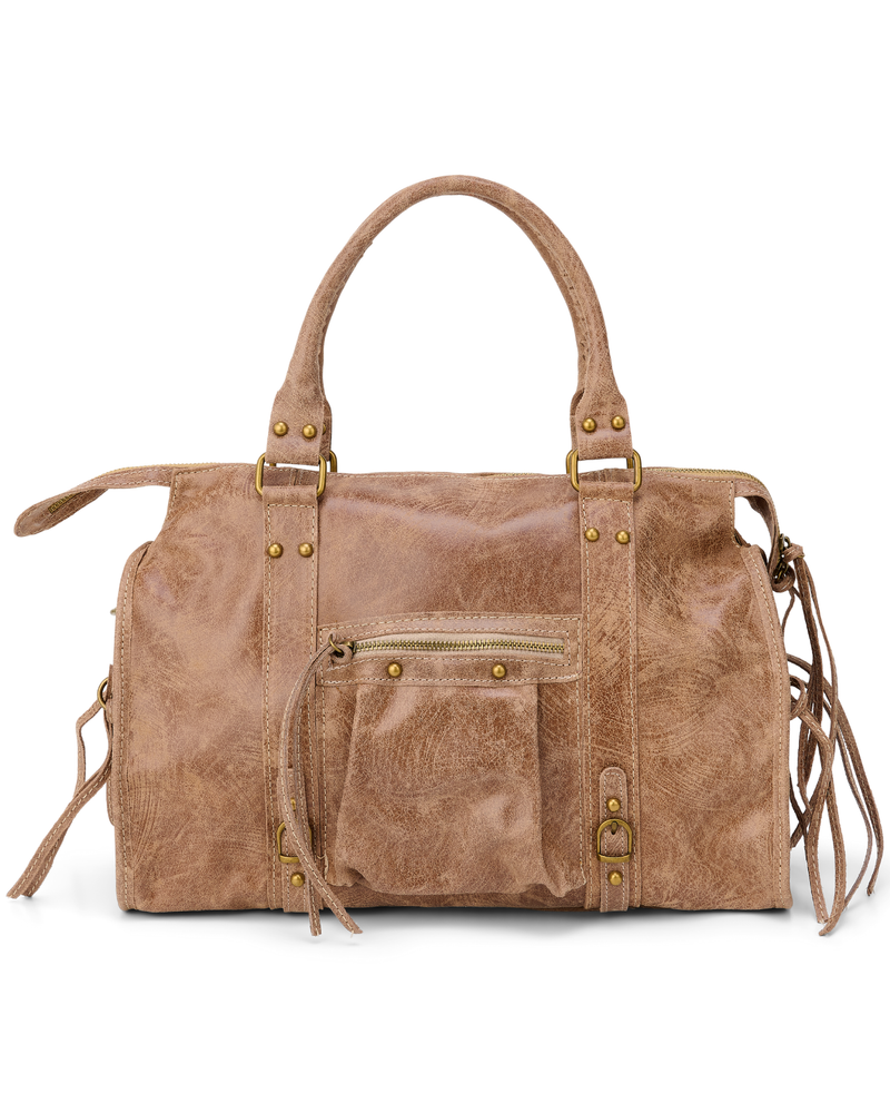 It girl bag teddy brown