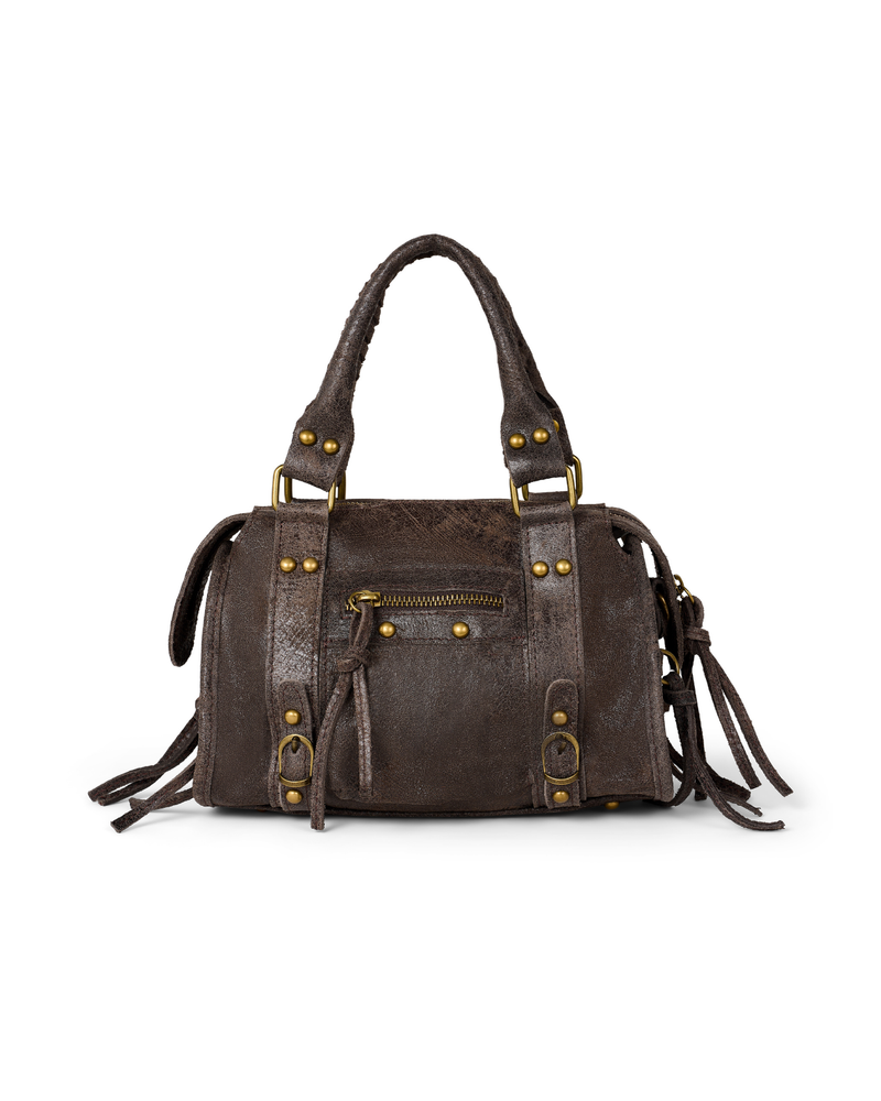 Mini it girl bag dark chocolate