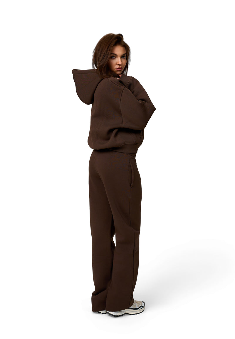The Morning hoodie Espresso